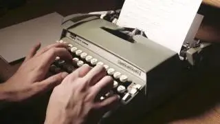ASMR - Typing on a Typewriter (No Talking)