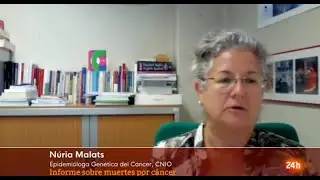 19-09-2022 Canal 24h Nuria Malats comenta el estudio aparecido en The Lancet