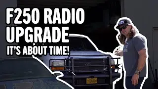 Upgrading the F250 Radio System! How to Install a radio and antenna in your early 2000's F250.