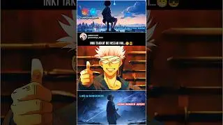 「Ye Kahne Ko Insaan Hai...😁😎」#anime #animeshorts #jujutsukaisen #gojousatoru #gojo #yuji