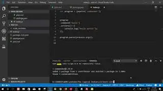 commander nodejs command line arguments in nodejs made easy