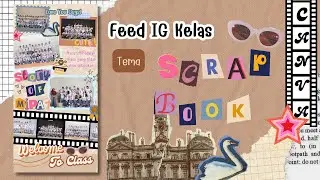 Tutorial Canva: Feed IG Kelas dengan Tema Scrapbook