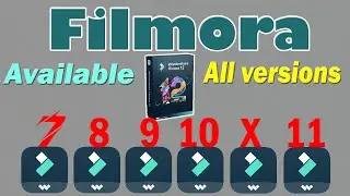 Filmora  all versions available স্বল্প খরচে যে কোন ভার্সন নিতে যোগাযোগ করুন Video Editing Software