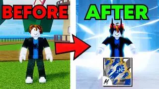 I Went From NOOB To GODHUMAN in Blox Fruits!
