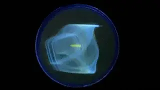 Oscilloscope Graphic Artist on 3FP7 CRT