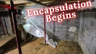 Let the encapsulation begin | DIY Crawl Space Encapsulation