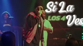 Los 4 - Si La Ves [Video Lyrics]