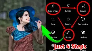 Snapseed Light blue tone photo editing | Snapseed  photo editing | photo editing video