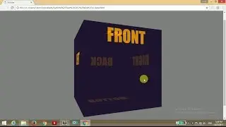 3D CUBE IN CSS (PURE CSS)