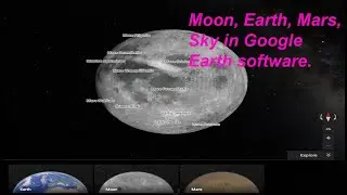 HD google earth 2022 | 4 in one google earth pro | moon map | earth map | mars map | google map