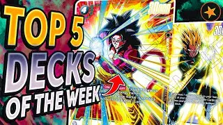 TOP 5 BEST DECK IN FUSION WORLD | Weekly Meta Report #3