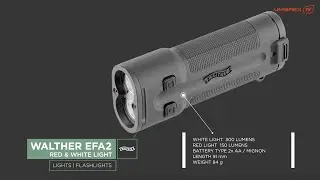 Walther EFA2 | FLASHLIGHTS | product presentation