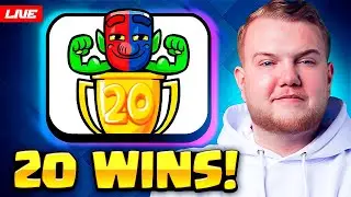 20 WIN CHALLENGE STEALING MY OPPONENT'S DECKS - Surgical Goblin Clash Royale