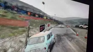 Dirt Rally VR Epic Stunt landed perfectly