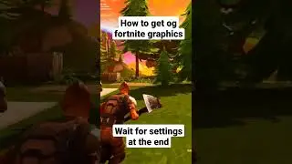 How to get og fortnite graphics / works for Reboot Royale and Atlas OG BR 