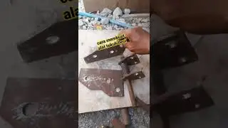 cara membuat alat tekuk besi beton
