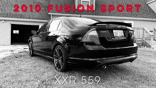 New Rims - XXR 559 's on my 2010 Ford Fusion Sport