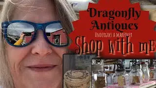 Shopping for antique, vintage and one-of-a-kind items at my favorite antique mall to flip or resell