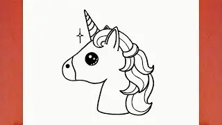 HOW TO DRAW A CUTE UNICORN