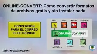 ONLINE CONVERT (6) Conversion de formatos gratis usando correo electronico ↔ HD con subtitulos