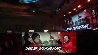 Videotron Lighting Show PDI Perjuangan Malang - Logo Bumper Motion Graphic VJ Loop Background