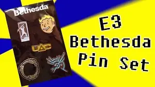 Bethesda Exclusive E3 Pin Set