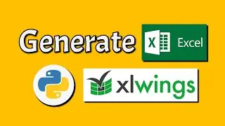 Generate Excel with Python - xlwings