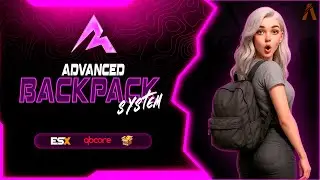 Advanced Backpack Script | FiveM Script  [ESX / QBCORE] 🎒