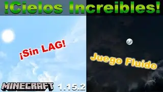 PAQUETE DE TEXTURAS DRAMATIC SKY CIELOS INCREÍBLES SIN PERDER RENDIMIENTO | MINECRAFT 1.15.2