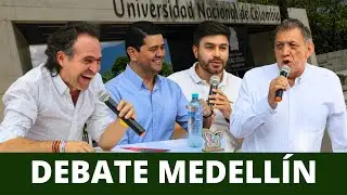 DEBATE Alcaldía de Medellín | Federico Gutiérrez, Rodolfo Correa, Jaime Mejía y Carlos Ballesteros.
