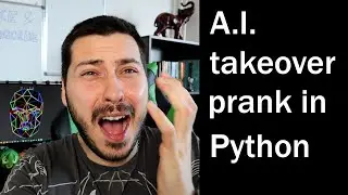 AI took over my computer prank | Prank your friend | Python Project  | WiFi scanner