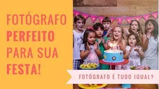 Dicas de como contratar o fotógrafo perfeito para sua festa infantil | Marcelo Vallin Fotografia