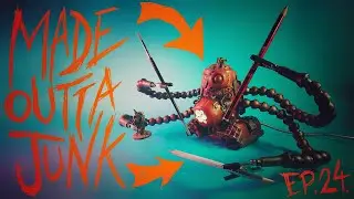 How To Make A HELPING HANDS ROBOT Out Of Junk