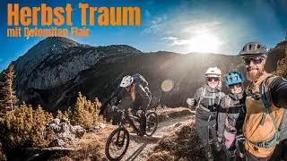 DOLOMITEN FLAIR direkt vor der Haustüre / Traumhafte Herbst Bike Tour mit @epicrideinc.