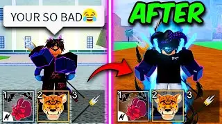 Blox Fruits, But I Use TOXIC PLAYERS Build To Bounty Hunt!