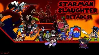 Starman Slaughter, but every turn a different character sings it [FNF]