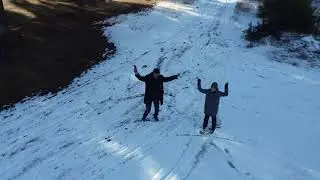 Первый снег в Чите
