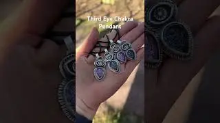 Third Eye Chakra Pendant.  Available in my website.