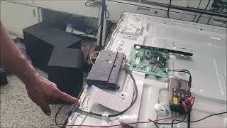 Samsung QN75Q60TAF there is sound & backlight but no picture