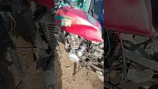 This bike runs on choke only... Clogged idler jet