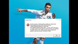 Fifa 19 - DirectX Error Fix (AFTERBURNER)