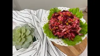 Супер необычный СОУС для ВИНЕГРЕТА. Винегрет. Салат винегрет.