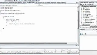 How to create a simple C# database application with Microsoft SQL server (2008)-Part  5.wmv