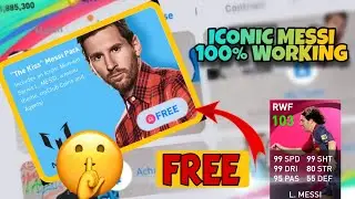 How to GET Iconic Messi For FREE In PES 2021 MOBILE