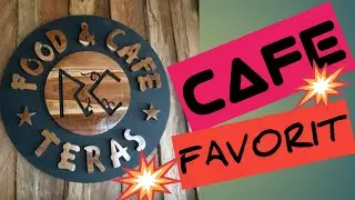 Cafe Kekinian Dengan Konsep Modern dan Unik || CAFE TERAS Food N Cafe