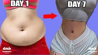 30-Minute Standing Exercises To Get Flat Tummy l 7 Day Lose Belly Fat Challenge