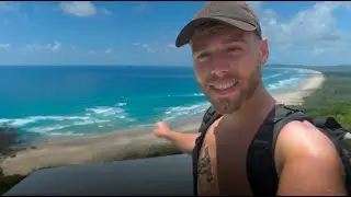 Travelling AUSTRALIA in a VAN! First day in Byron Bay!