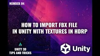 04 How to Import HDRP Asset with Textures in Unity