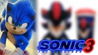 New Official Sonic Movie 3 Shadow Render!