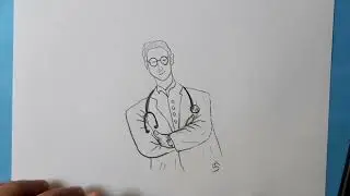 Как нарисовать доктора